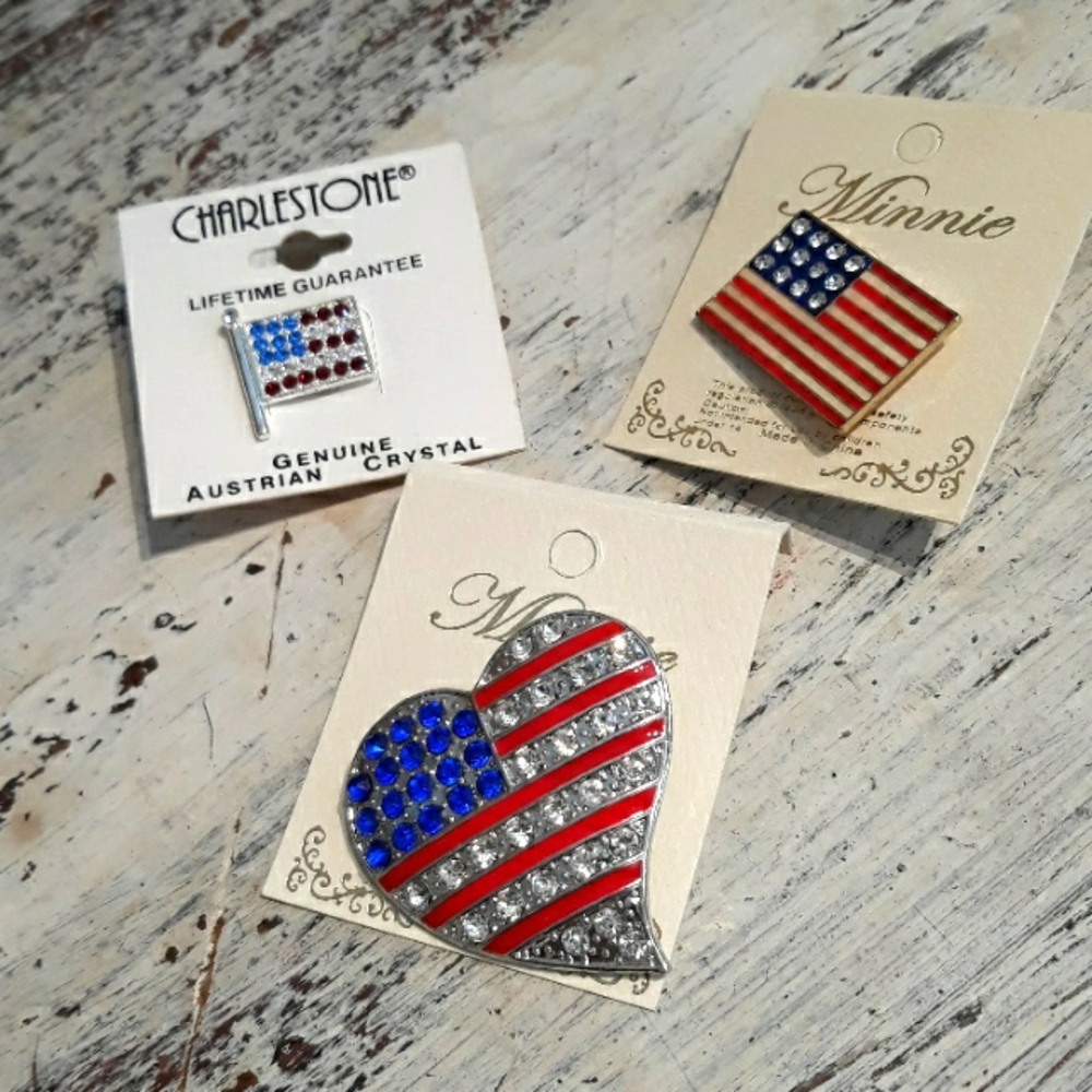 Rhinestone Pin Collection - Picture 2 of 6